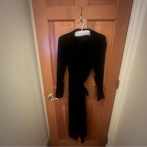 Banana Republic Black Wrap Dress